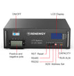 51.2V LiFePO4 Battery 50Ah with LCD Display for Telecom and Data Center Power Storage Solution